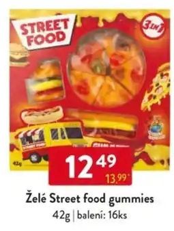 Qanto Želé Street food gummies nabídka