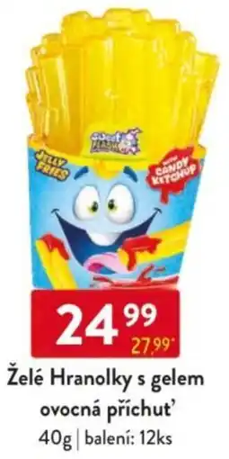 Qanto Želé Hranolky s gelem ovocná příchuť nabídka