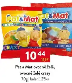 Qanto Pat a Mat ovocné želé, ovocné želé crazy nabídka