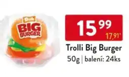 Qanto Trolli Big Burger nabídka