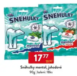 Qanto Sněhulky mentol, jahodové nabídka