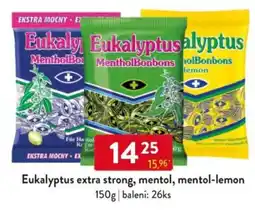 Qanto Eukalyptus extra strong, mentol, mentol-lemon nabídka