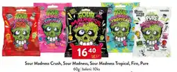 Qanto Sour Madness Crush, Sour Madness, Sour Madness Tropical, Fire, Pure nabídka