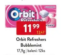 Qanto Orbit Refreshers Bubblemint nabídka