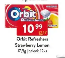 Qanto Orbit Refreshers Strawberry Lemon nabídka