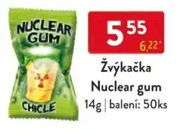 Qanto Žvýkačka Nuclear gum nabídka