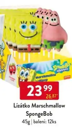 Qanto Lízátko Marschmallow SpongeBob nabídka