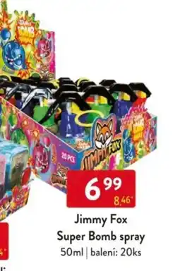 Qanto Jimmy Fox Super Bomb spray nabídka