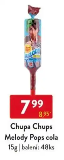 Qanto Chupa Chups Melody Pops cola nabídka