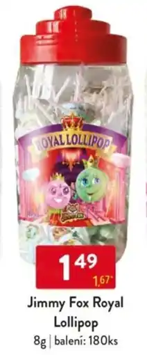 Qanto Jimmy Fox Royal Lollipop nabídka