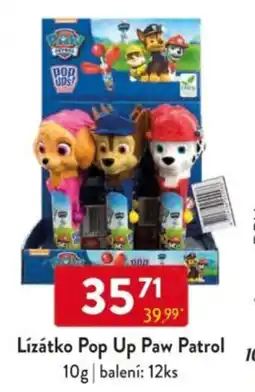 Qanto Lízátko Pop Up Paw Patrol nabídka