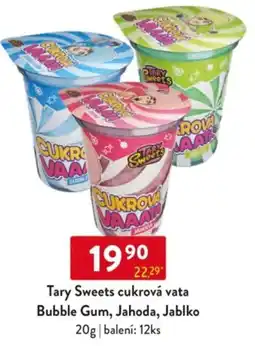 Qanto Tary Sweets cukrová vata Bubble Gum, Jahoda, Jablko nabídka