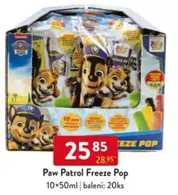 Qanto Paw Patrol Freeze Pop nabídka