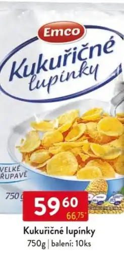 Qanto Emco Kukuřičné lupínky nabídka