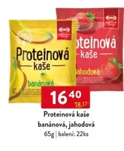 Qanto Proteinová kaše banánová, jahodová nabídka