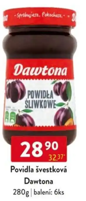 Qanto Povidla švestková Dawtona nabídka