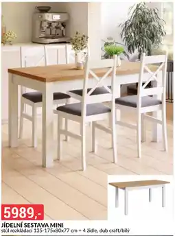 Baumax Jídelní sestava mini nabídka