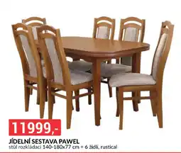 Baumax Jídelní sestava pawel nabídka