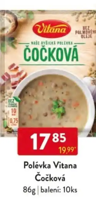 Qanto Polévka Vitana Čočková nabídka