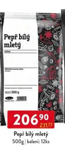 Qanto Pepř bílý mletý nabídka