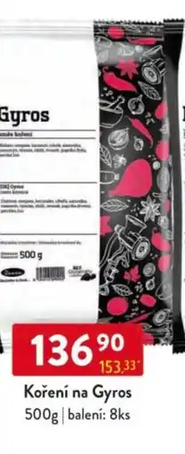 Qanto Koření na Gyros nabídka