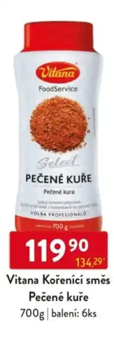 Qanto Vitana Kořenící směs Pečené kuře nabídka