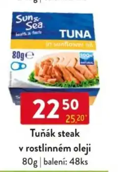 Qanto Tuňák steak v rostlinném oleji nabídka