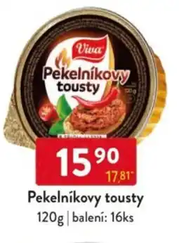 Qanto Viva Pekelníkovy tousty nabídka