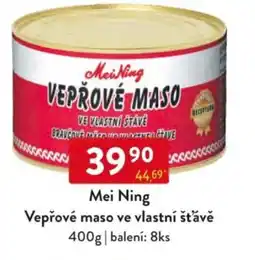 Qanto Mei Ning Vepřové maso ve vlastní šťávě nabídka