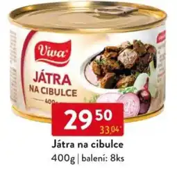 Qanto Viva Játra na cibulce nabídka