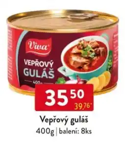 Qanto Viva Vepřový guláš nabídka