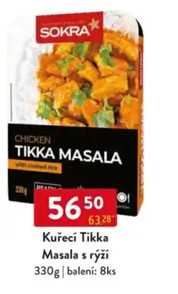 Qanto Kuřecí Tikka Masala s rýží nabídka