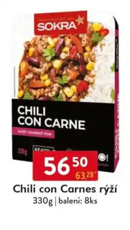 Qanto Chili con Carnes rýží nabídka