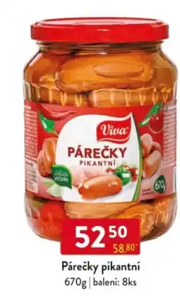 Qanto Viva Párečky pikantní nabídka