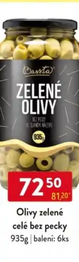 Qanto Bassta Olivy zelené celé bez pecky nabídka