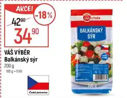 Globus VÁŠ VÝBĚR Balkánský sýr nabídka
