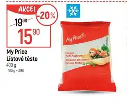 Globus My Price Listové těsto nabídka