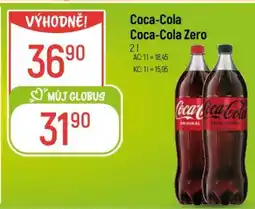 Globus COCA-COLA, COCA-COLA ZERO nabídka