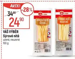 Globus Váš výběr Sýrové nitě nabídka