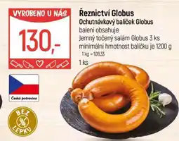 Globus Řeznictví Globus Ochutnávkový balíček Globus nabídka