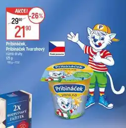 Globus Pribináček, Pribináček Tvarohový nabídka