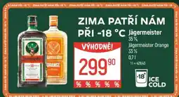 Globus Jägermeister nabídka