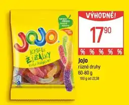 Globus JOJO nabídka