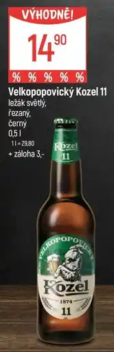 Globus Velkopopovický Kozel 11 nabídka