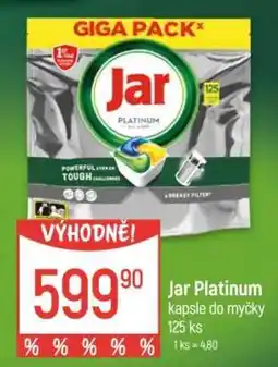 Globus Jar Platinum kapsle do myčky 125 ks nabídka