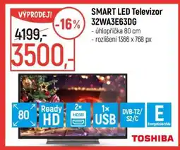 Globus SMART LED Televizor 32WA3E63DG nabídka