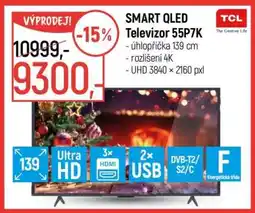Globus SMART QLED Televizor 55P7K nabídka