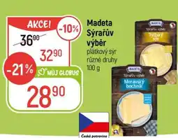 Globus Madeta Sýrařův výběr nabídka