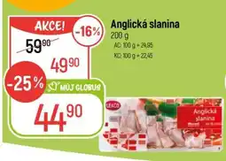 Globus Anglická slanina nabídka