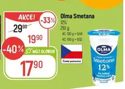 Globus Olma smetana nabídka